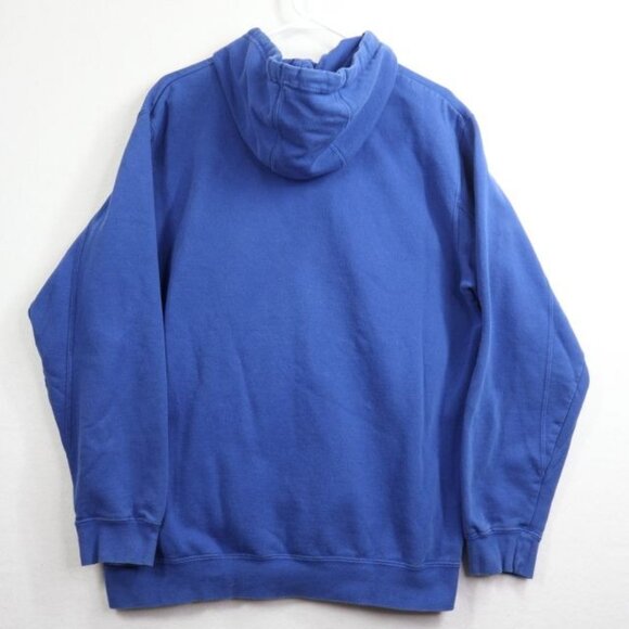 Colts Football Jacket Mens L Blue NFL Hoodie Zip-Up Sweatshirt Faded - Picture 5 of 7